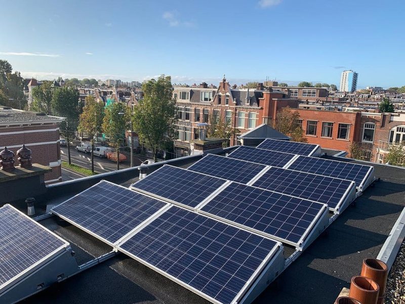 10 zonnepanelen in Statenkwartier Den Haag